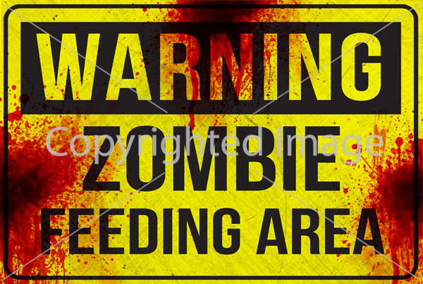 SM-WARNING - Zombie Feeding Area