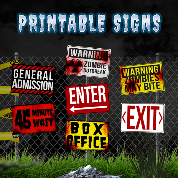 Signs - Download & Print